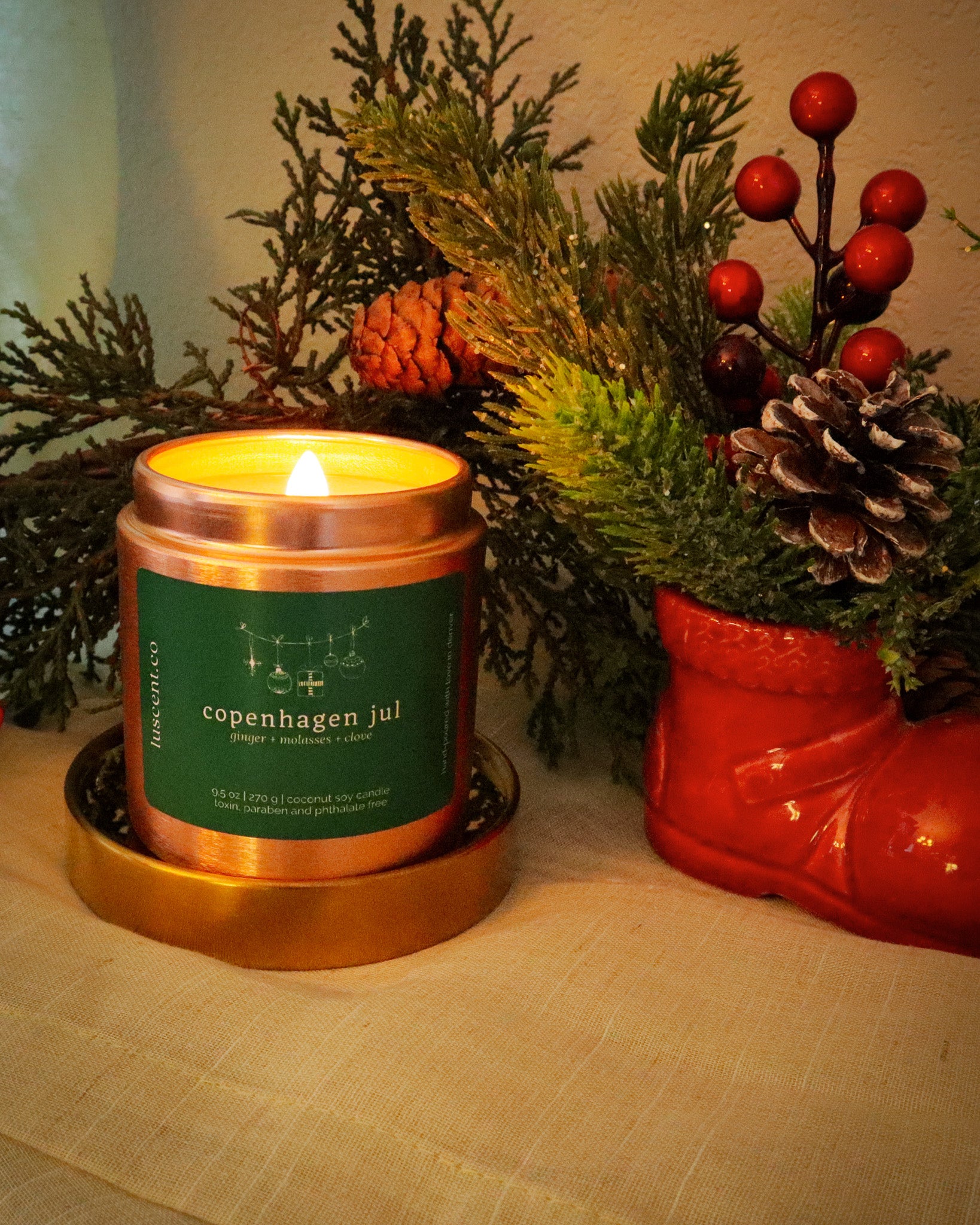 copenhagen jul | ginger + molasses + clove