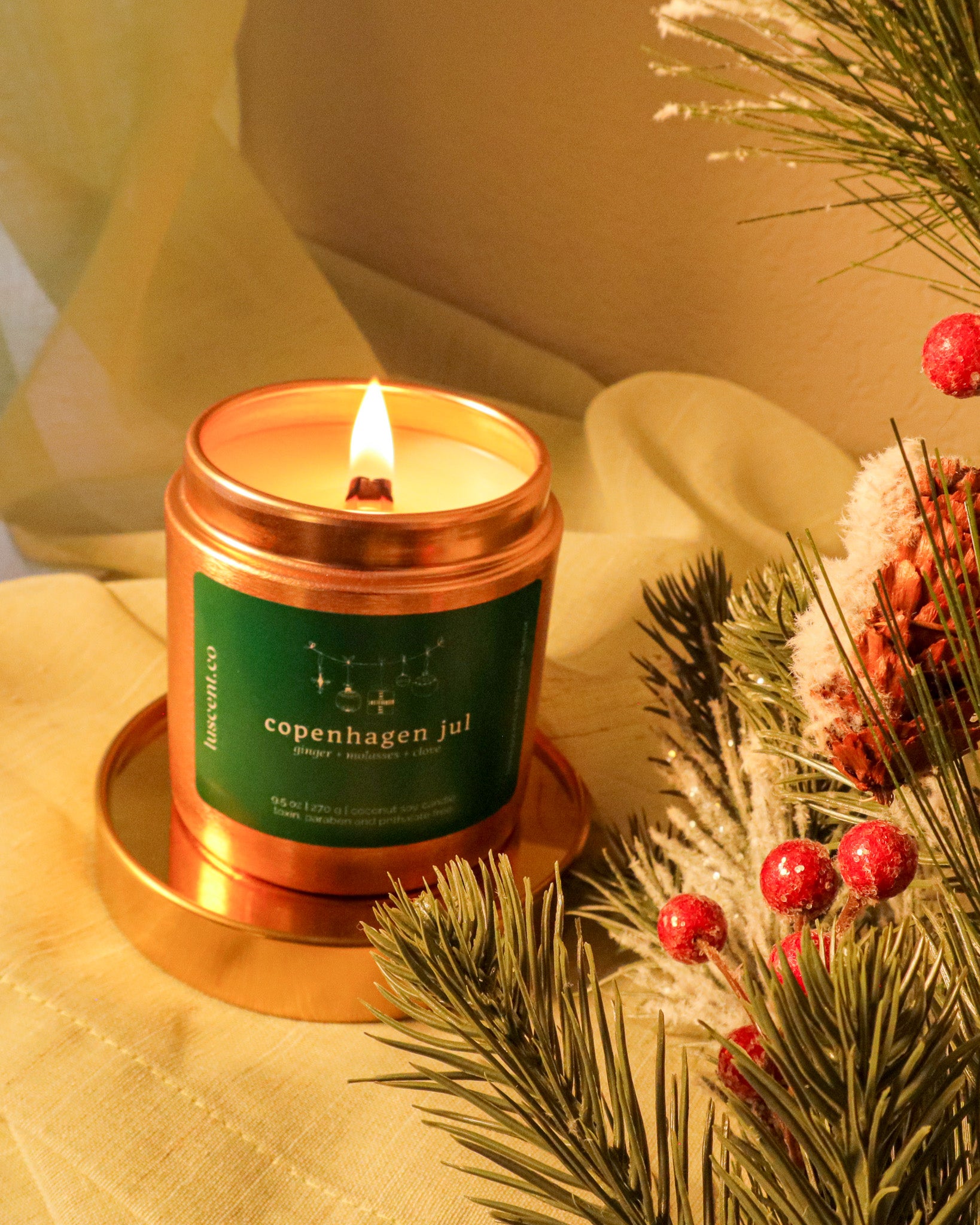 copenhagen jul | ginger + molasses + clove