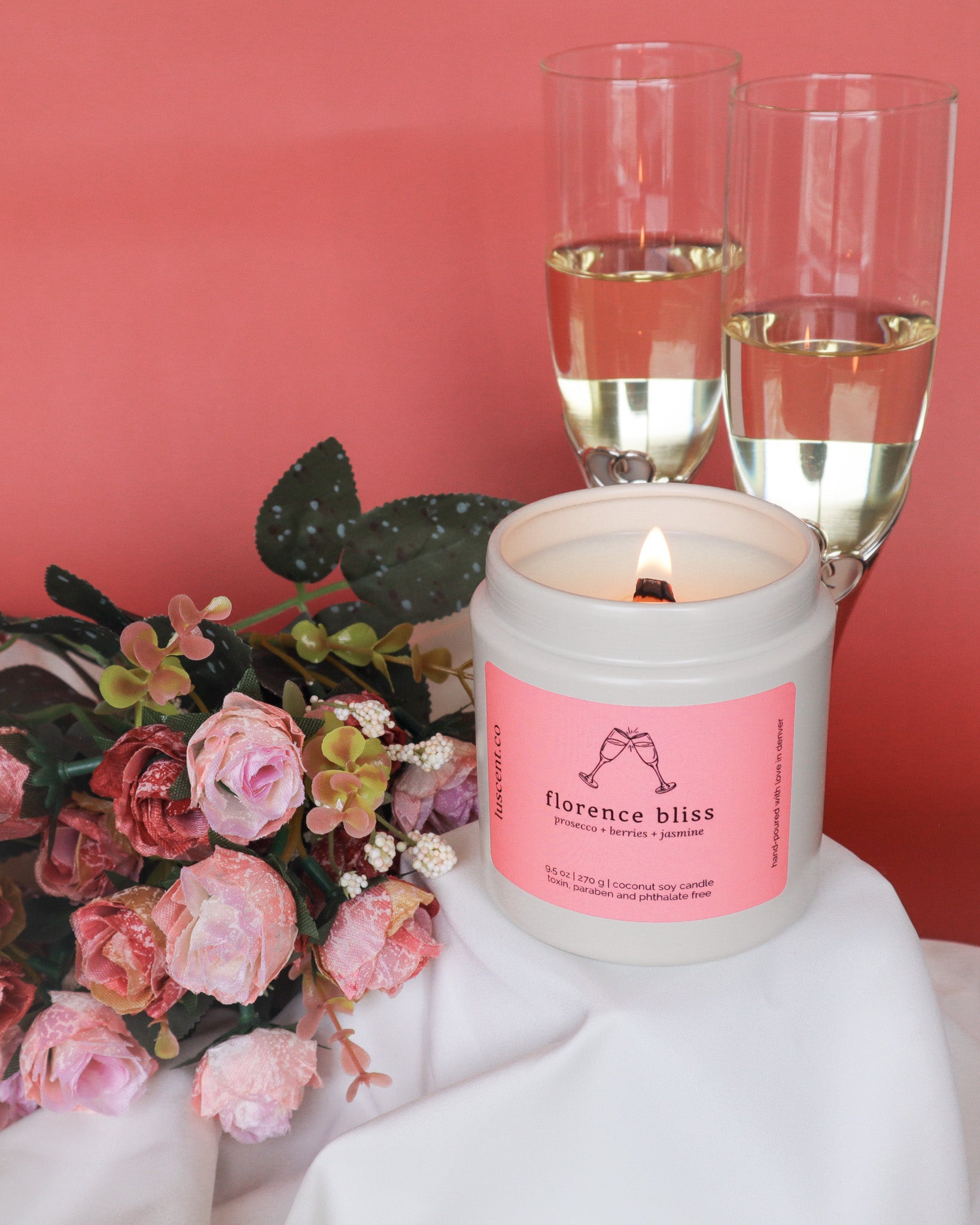 florence bliss | prosecco + berries + jasmine
