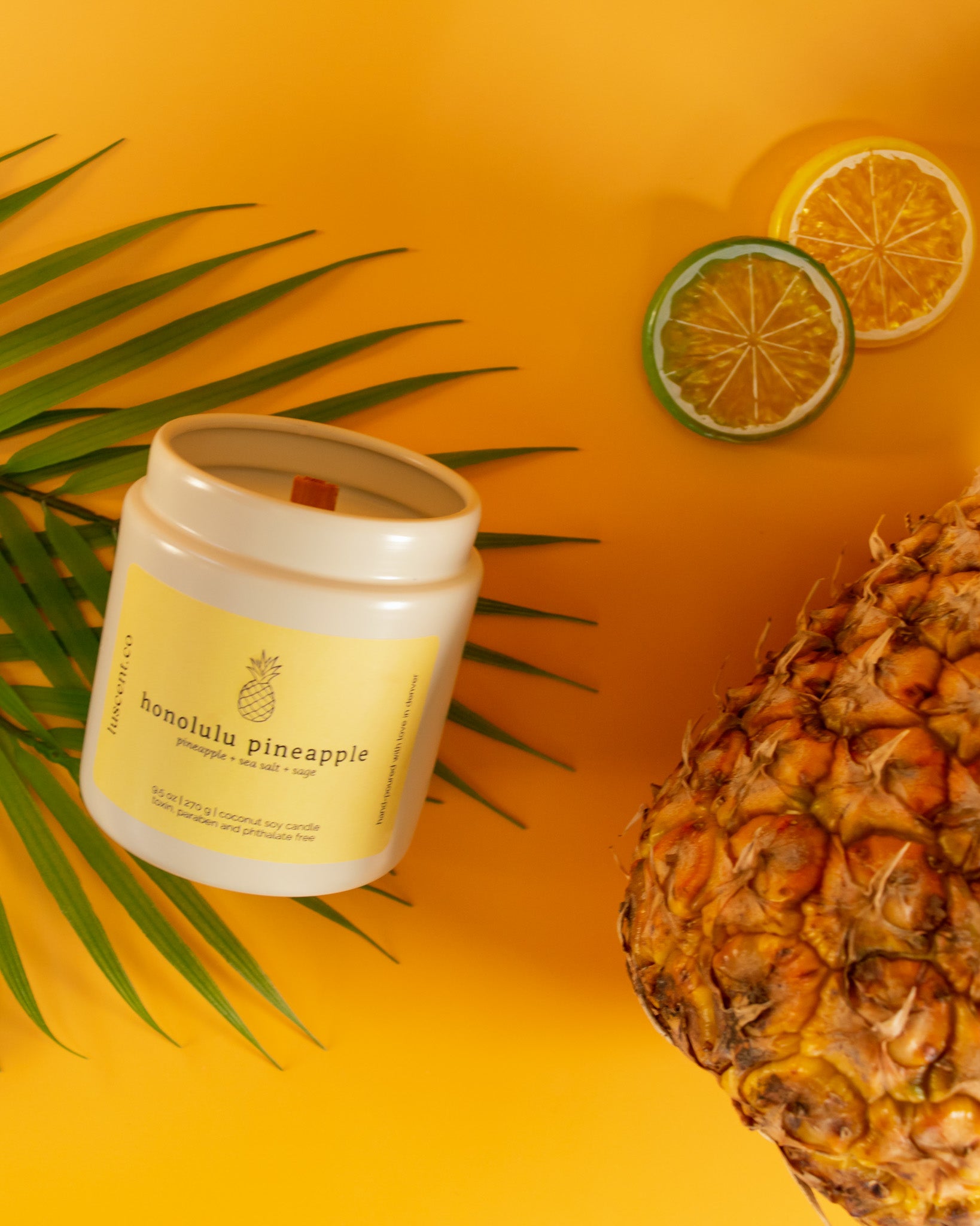 honolulu pineapple | pineapple + sea salt + sage