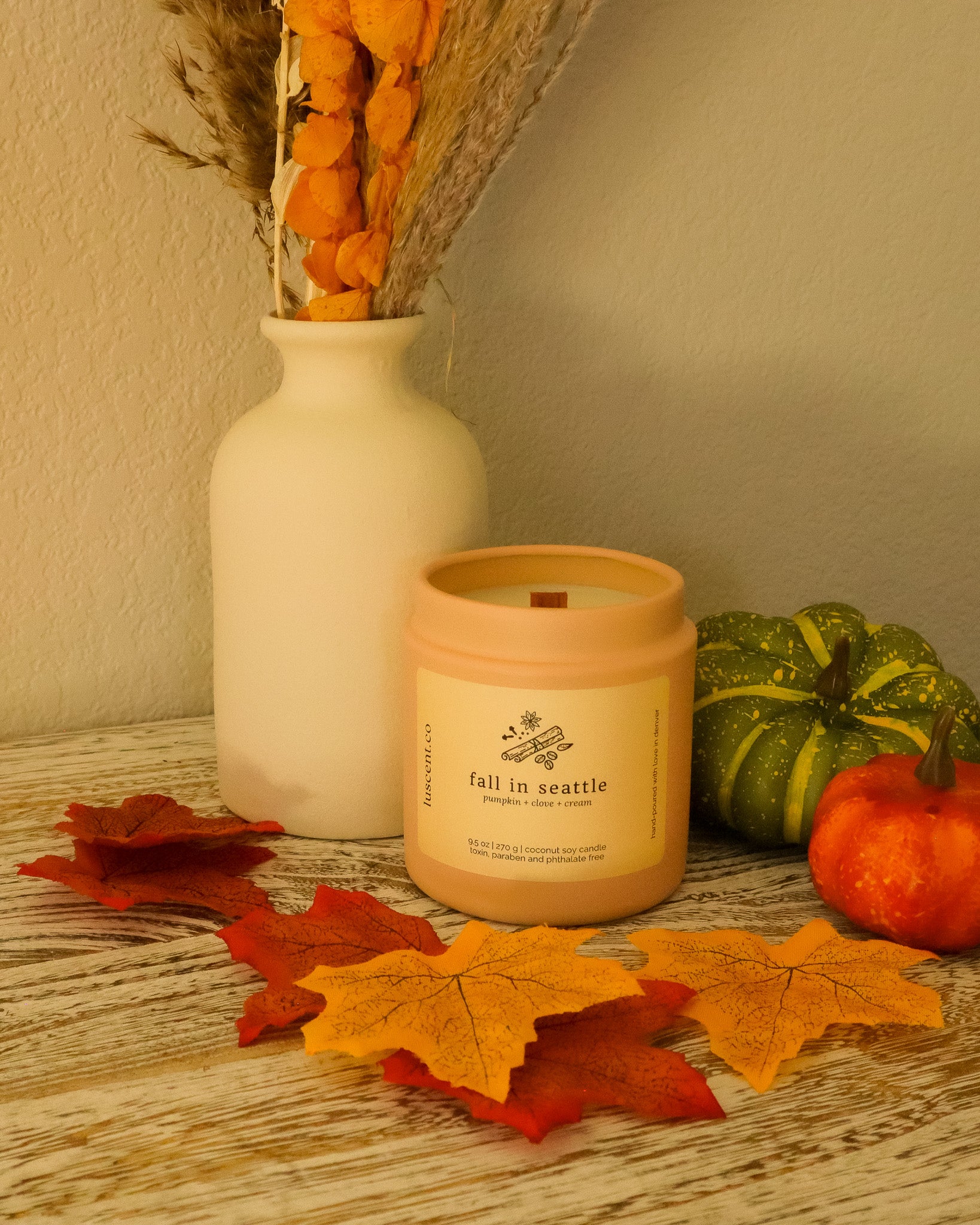 fall in seattle | pumpkin + clove + cream