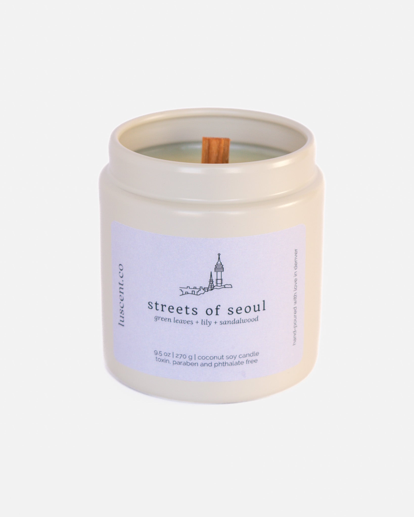 streets of seoul | green leaves + lily + sandalwood